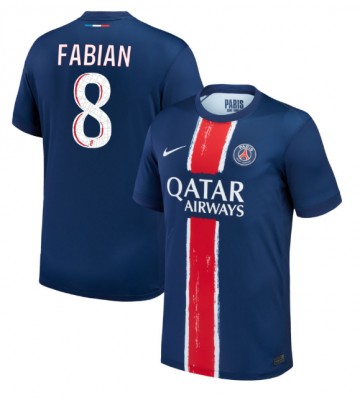 Paris Saint-Germain Fabian Ruiz #8 Primera Equipación 2024-25 Manga Corta